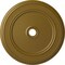 Ekena Millwork Classic Ceiling Medallion (Fits Canopies up to 5 1/2"), Hnd-Painted Gold, 41 1/8"OD x 4"ID x 2 1/8"P CM41CLGLS - alternate 1